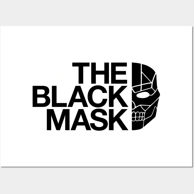 The Black Mask Wall Art by Cattoc_C